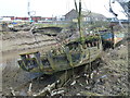 TF6120 : Fishing boat graveyard - The Fisher Fleet, King's Lynn by Richard Humphrey