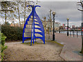 SJ8197 : Four Corners, Irwell Sculpture Trail by David Dixon