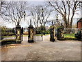 NZ2464 : Leazes Park (12) The Jubilee Gates by David Dixon