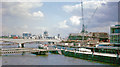 TQ3080 : Downstream from Hungerford Bridge, 1965 by Ben Brooksbank