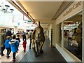 SJ9494 : Dinosaur in the Mall by Gerald England