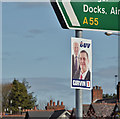 J3873 : Assembly election poster, Knock, Belfast - April 2016(1) by Albert Bridge