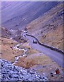 NY2213 : Vintage cars in Honister Pass 1972 by Jim Barton