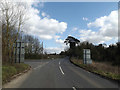 TM0954 : B1078 Coddenham Road, Needham Market by Geographer