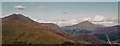 SH5646 : Nantgwynant from the summit of Moel Hebog by Eric Jones