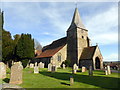 TQ6724 : St Bartholomew's church, Burwash by PAUL FARMER