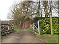 TM1353 : Footpath to St.Mary's Church by Geographer