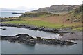 NM8026 : Raised beach at Port a' Chaisteil, Kerrera by Jim Barton