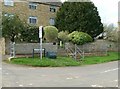 SK9200 : Railings at the corner of Willoughby Road by Alan Murray-Rust