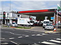 ST1478 : Texaco, Station Road, Llandaff North, Cardiff by Jaggery