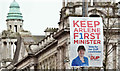 J3373 : Assembly election poster, May Street, Belfast (April 2016) by Albert Bridge