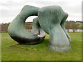 SE2812 : Large Two Forms at Yorkshire Sculpture Park by David Dixon