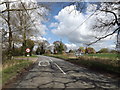 TM1553 : Entering Hemingstone on Main Road by Geographer