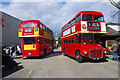 TQ1979 : A pair of Routemasters by Ian Taylor