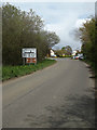 TM1853 : B1077 Ashbocking Road, Ashbocking by Geographer