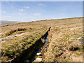 SD9617 : Pennine Way, Broad Head Drain by David Dixon