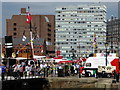 SJ3489 : Steam on the Dock, Albert Dock by Chris Allen