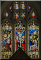 TF1681 : East window, St Mary's church, East Barkwith by Julian P Guffogg