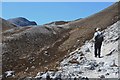 NG9348 : Approaching the Bealach a' Choire Ghairbh by Jim Barton