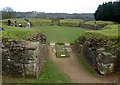 ST3390 : Caerleon - Amphitheatre - northwestern entrance by Rob Farrow