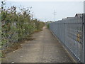 TL1997 : Remaining platform at the former Peterborough East station by Paul Bryan