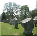 SU1070 : Avebury - Stones on western side by Rob Farrow