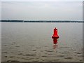 SJ3683 : Mersey Estuary, Channel Marker E4 by David Dixon