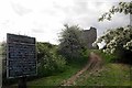 TQ8186 : Aged Sign & Ancient Monument by Glyn Baker