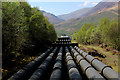 NN1961 : Pipelines Descending towards Kinlochleven by Chris Heaton