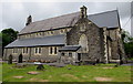 SN7810 : South side of St Cynog's Church, Ystradgynlais by Jaggery