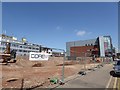 SJ8546 : Newcastle-under-Lyme: redevelopment of former Jubilee Baths site by Jonathan Hutchins