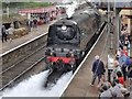 SD7916 : Ramsbottom Station on a Busy Afternoon by David Dixon