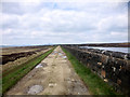 SD9521 : Pennine Way at the Northern End of Warland Reservoir by David Dixon