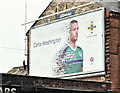 J3273 : Northern Ireland - Euro 2016 poster (Conor Washington), Belfast (June 2016) by Albert Bridge