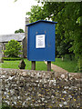 TL9663 : St.Andrew's Church Notice Board by Geographer