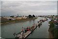 TQ0102 : Moorings on River Arun at Littlehampton by Chris