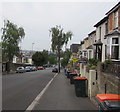 ST3288 : Orange-lidded wheelie bins, Victoria Avenue, Newport by Jaggery