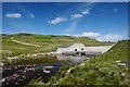 NM9000 : Dam on Loch Gainmheach by Patrick Mackie