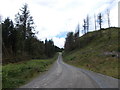 NX4973 : Forest road near Black Loch by Iain Russell