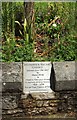 SX9064 : Plaque, Brunswick Square, Torre by Derek Harper