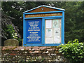 TL9676 : St.Andrew's Church Notice Board by Geographer