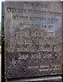 SS7597 : Queen Victoria Diamond Jubilee stone in Neath by Jaggery