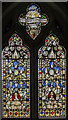 TF8044 : Medieval stained glass, St Mary's church, Burnham Deepdale by Julian P Guffogg