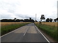 TL9978 : Entering Market Weston on the B1111 Bury Road by Geographer