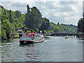 SU7781 : Approaching Marsh Lock, Henley on Thames by Chris Allen