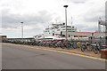 SU4110 : Cycle Racks at Town Quay by David Dixon