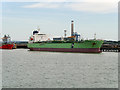 SU4704 : BW Kestrel at Fawley Oil Refinery terminal by David Dixon