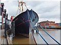 TA1028 : Old Harbour, River Hull, Kingston upon Hull by Bernard Sharp