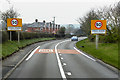 SJ5532 : Southbound A49 Approaching Prees Green by David Dixon