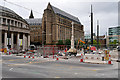 SJ8397 : Redevelopment Work at St Peter's Square, August 2016 by David Dixon